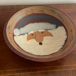 Santa Christmas Bowl